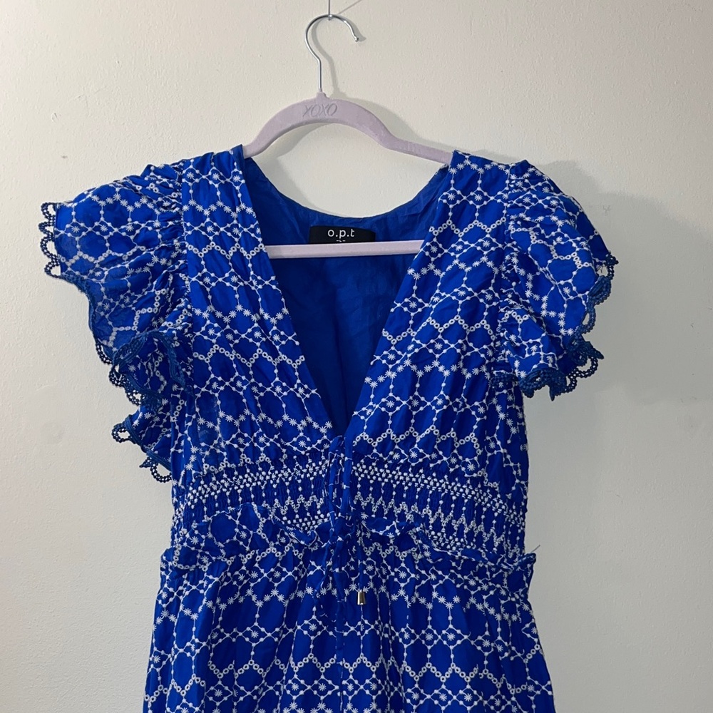 o.p.t. Jardin Blue Patterned Maxi Dress - Picture 8 of 10